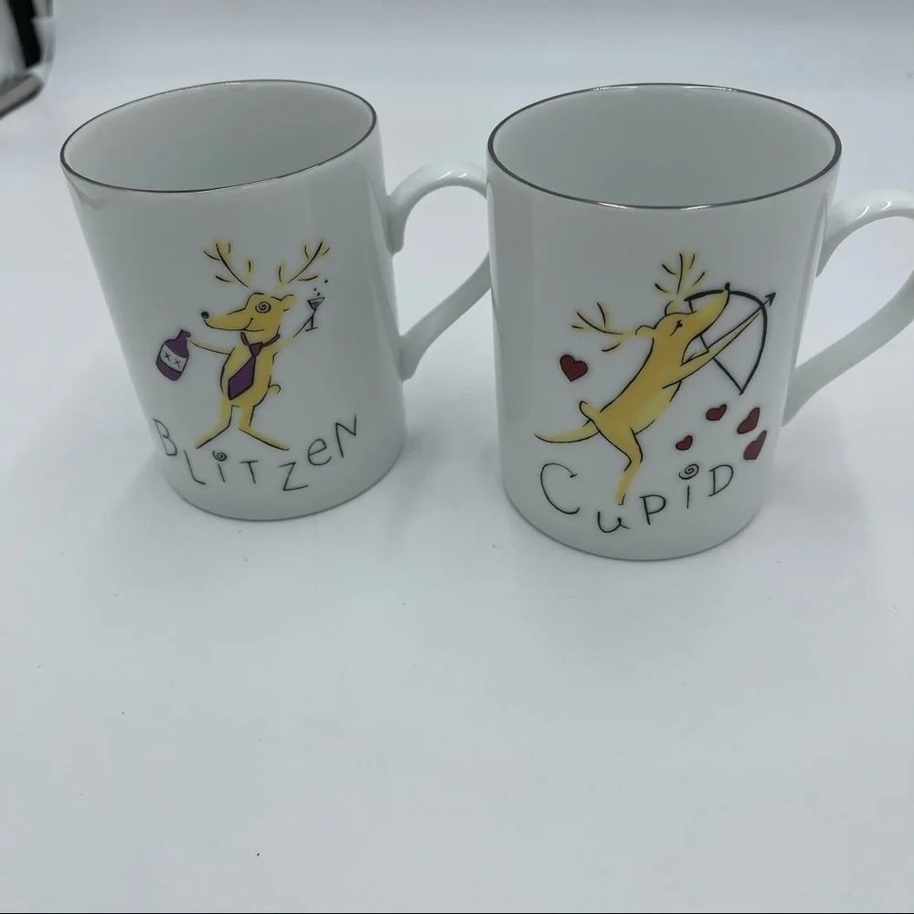 Pottery Barn euc cups